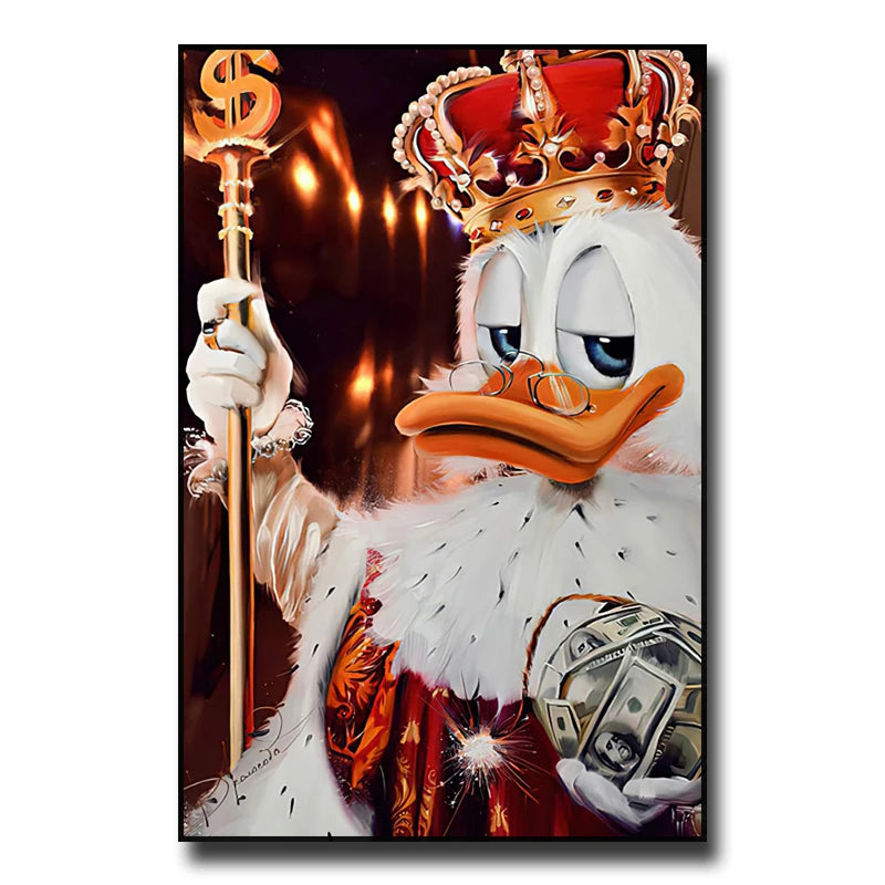 Donald Duck Canvas Artwork - Timeless Disney Home Decoration