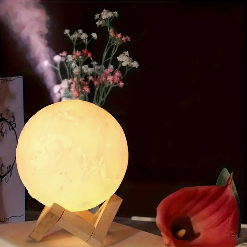 8 cm DIY Planet Lamp Night Light - Artistic Gift for Bedroom Décor (Includes Stand)