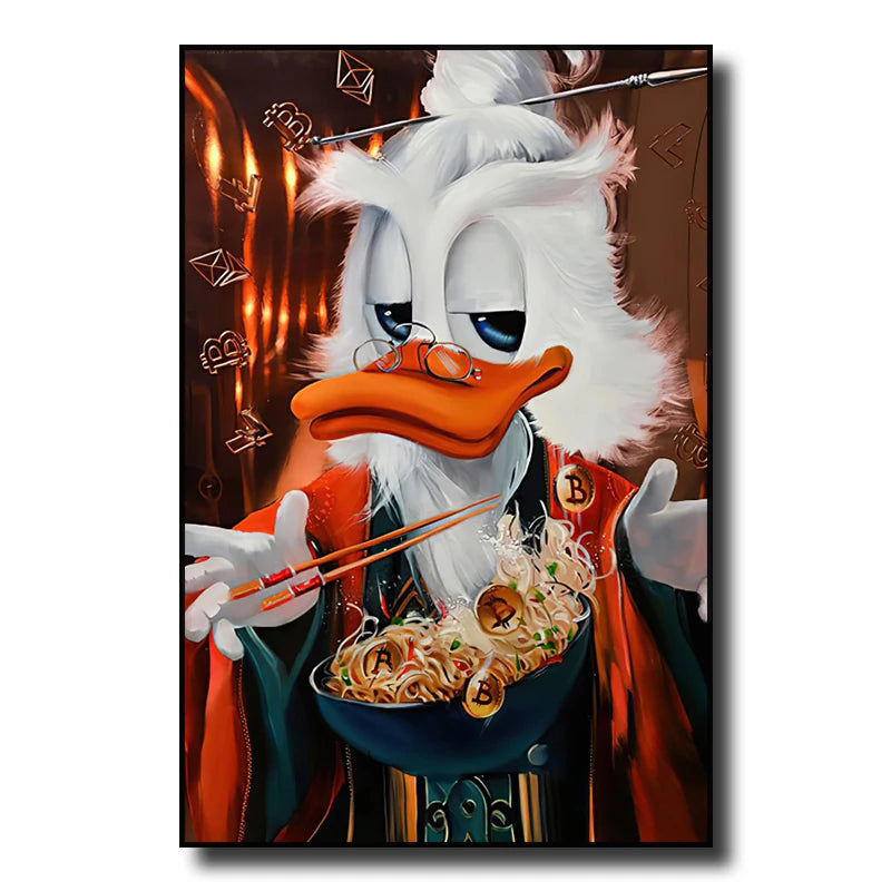 Donald Duck Canvas Artwork - Timeless Disney Home Decoration