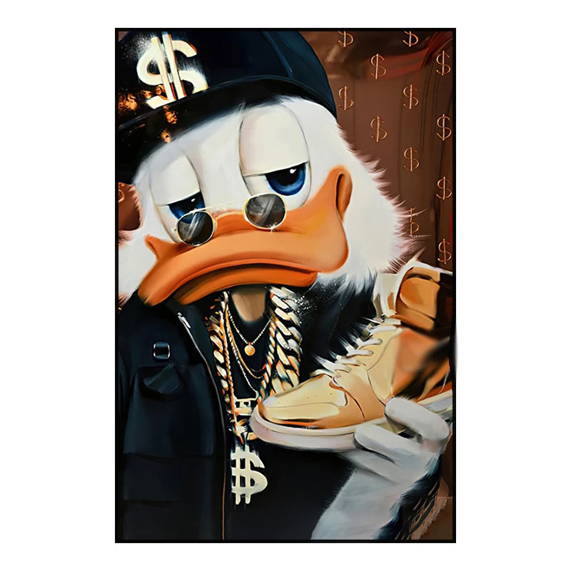 Donald Duck Canvas Artwork - Timeless Disney Home Decoration