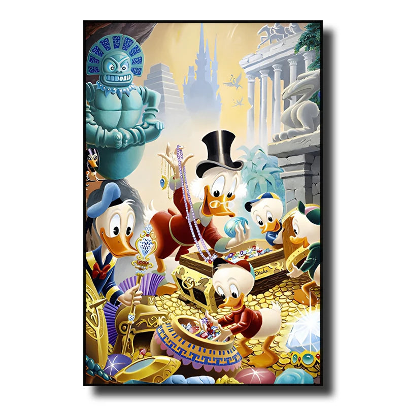 Donald Duck Canvas Artwork - Timeless Disney Home Decoration