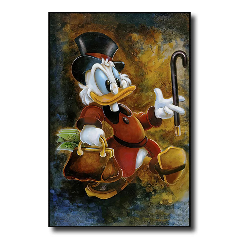 Donald Duck Canvas Artwork - Timeless Disney Home Decoration