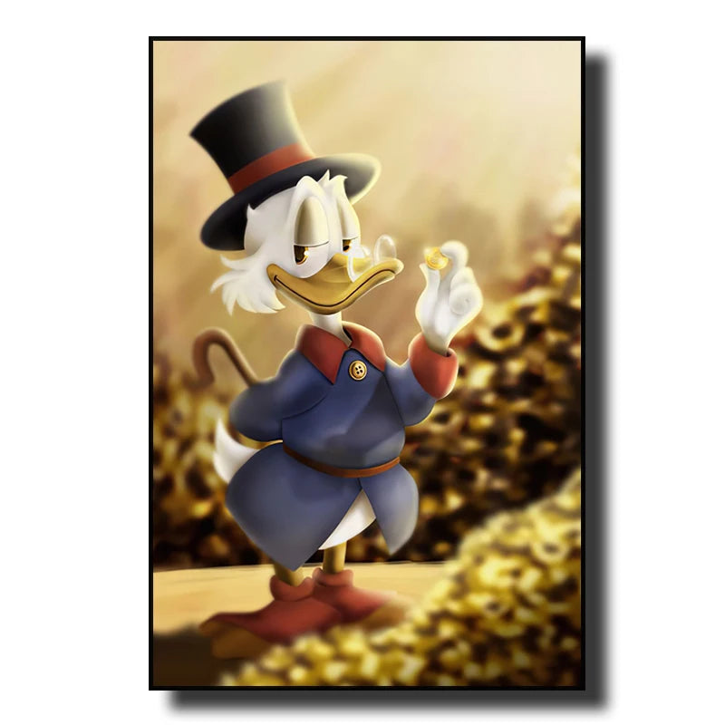 Donald Duck Canvas Artwork - Timeless Disney Home Decoration