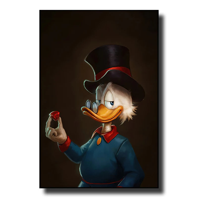 Donald Duck Canvas Artwork - Timeless Disney Home Decoration