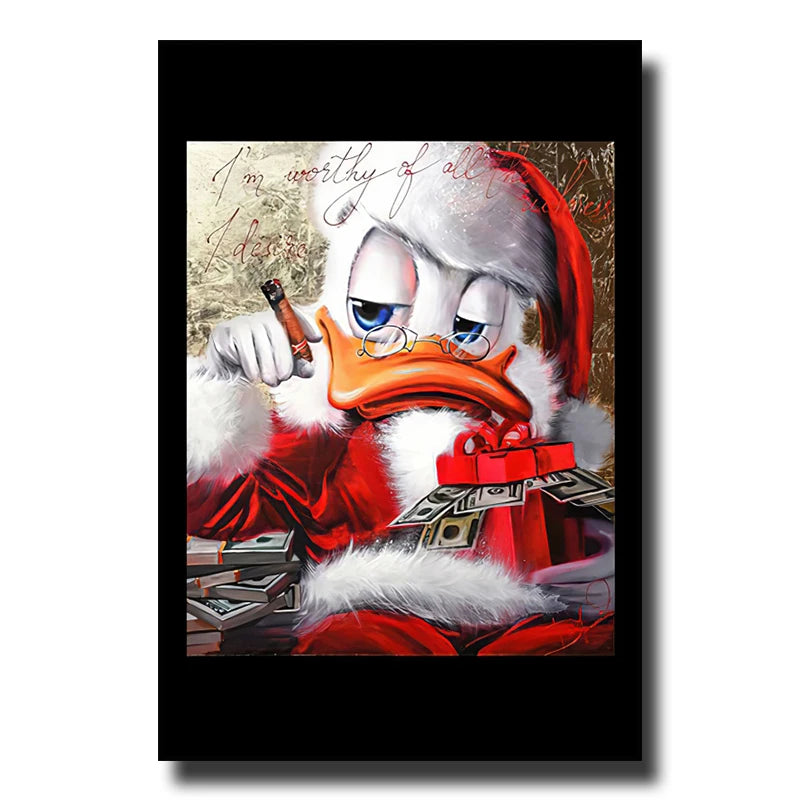 Donald Duck Canvas Artwork - Timeless Disney Home Decoration