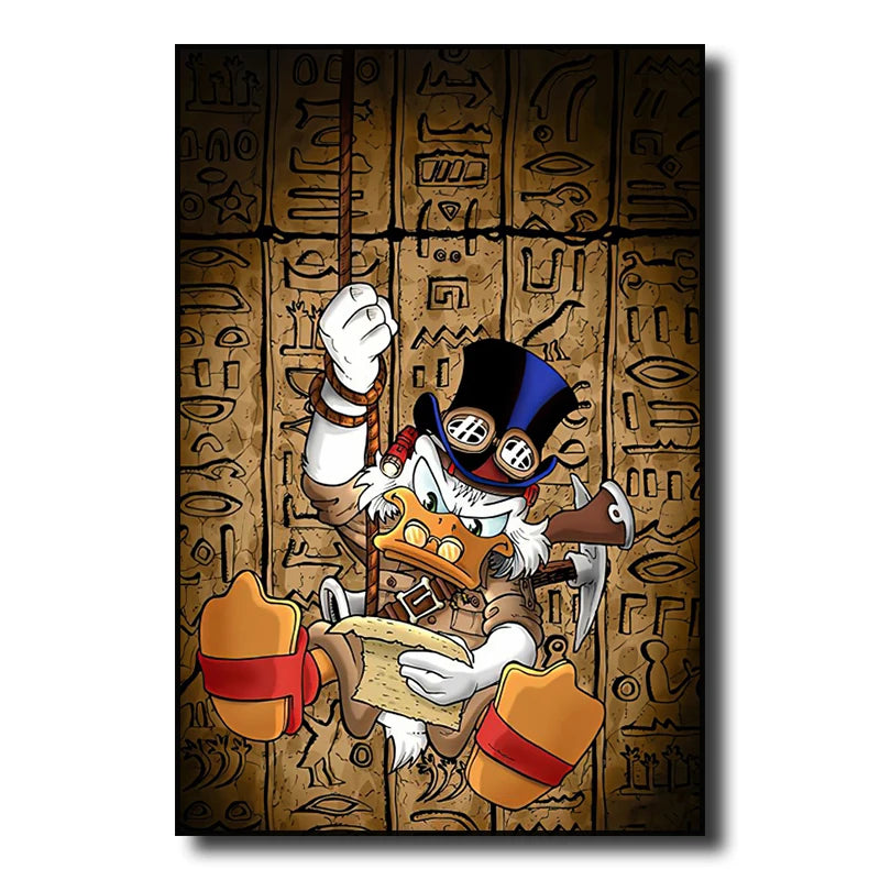 Donald Duck Canvas Artwork - Timeless Disney Home Decoration