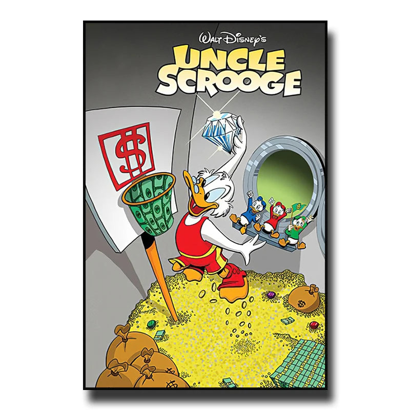 Donald Duck Canvas Artwork - Timeless Disney Home Decoration