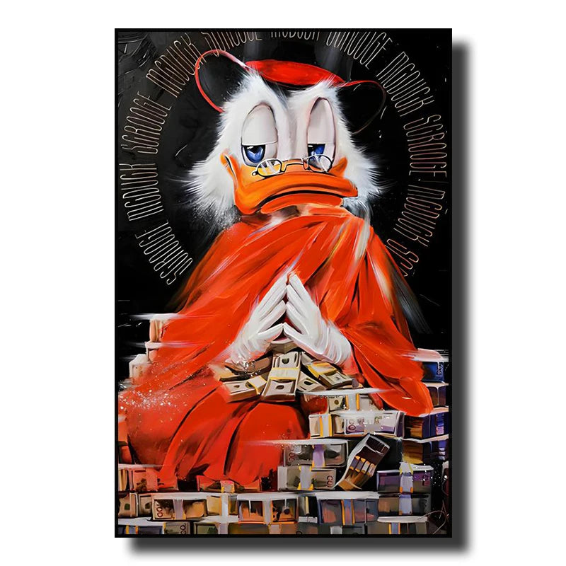 Donald Duck Canvas Artwork - Timeless Disney Home Decoration